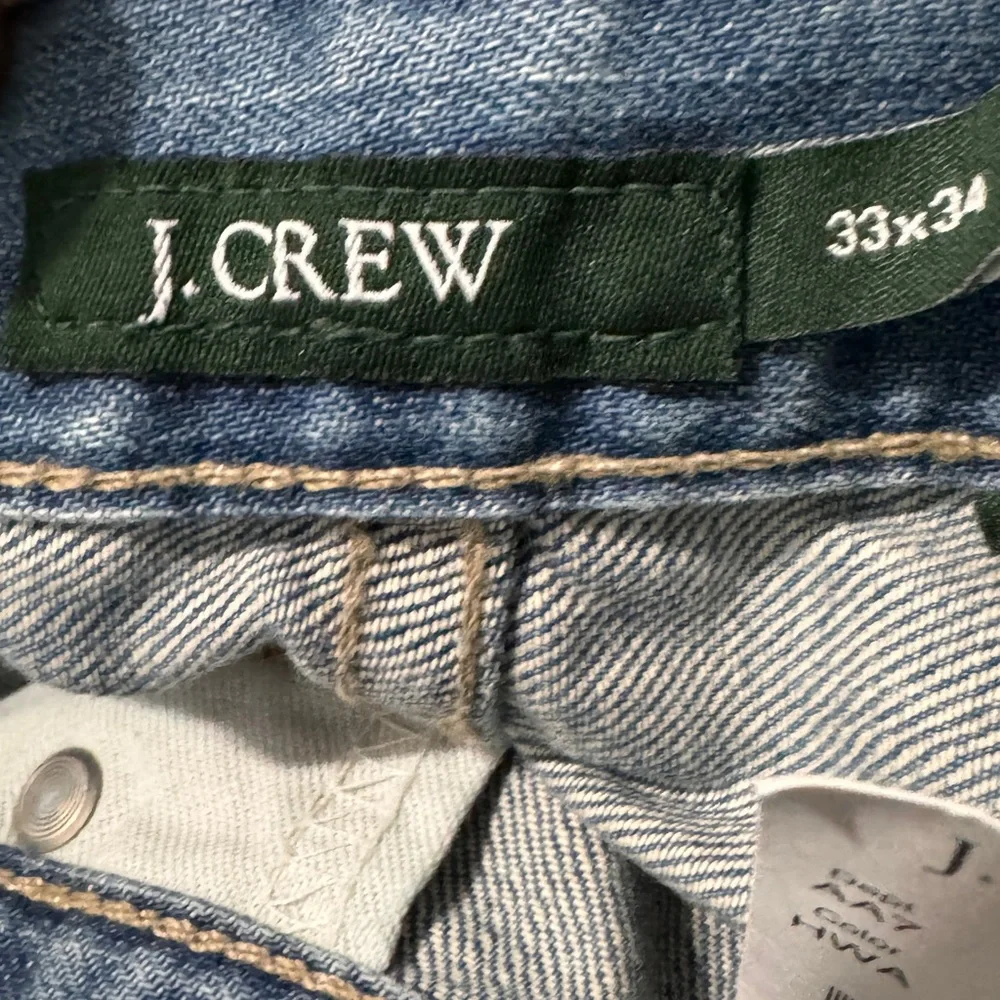J.crew style 69102 blue jeans 33 x 34 NWT